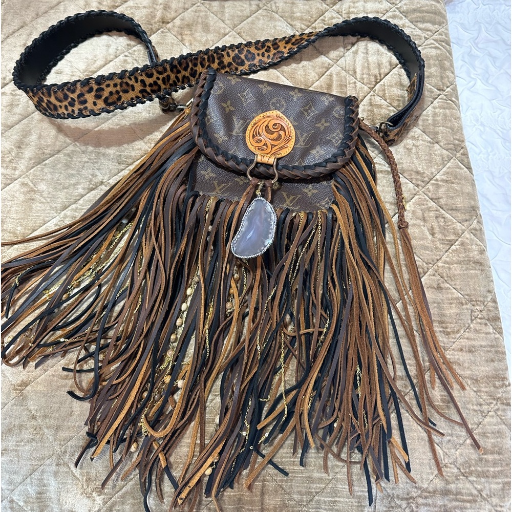 Real Louis Vuitton Shiloh Bag- custom made by “Leather Phoenix”